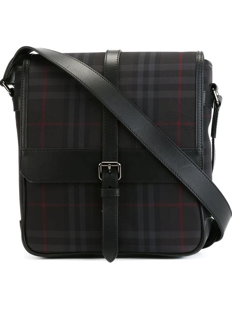 burberry side bag man grey